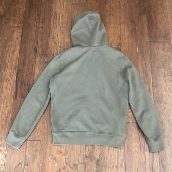 Ralph Lauren Fleece Hoodie Green - Picture 2 of 2